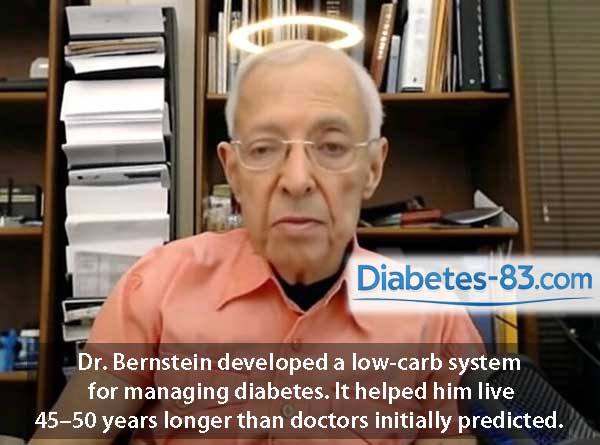 Dr. Bernstein, diabetes treatment guru Dr. Bernstein, diabetes treatment guru