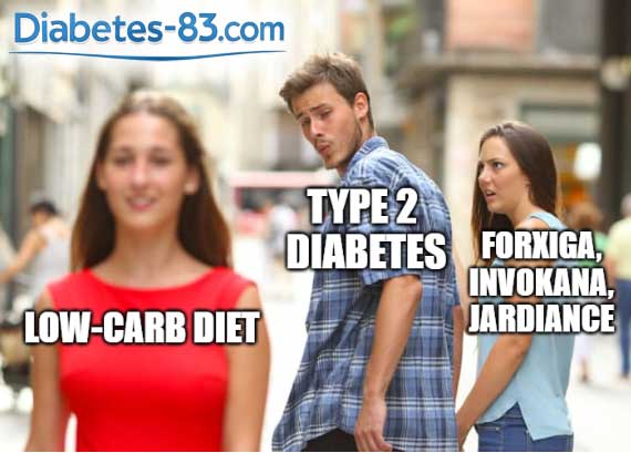 SGLT2 inhibitors versus low-carb diet in type 2 diabetes SGLT2 inhibitors versus low-carb diet in type 2 diabetes
