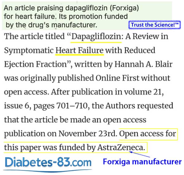 Forxiga for heart failure